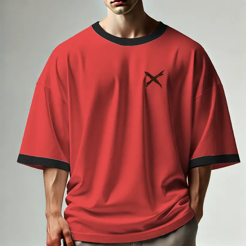 The Plus Ultra Oversized Tee (MHA Edition), front