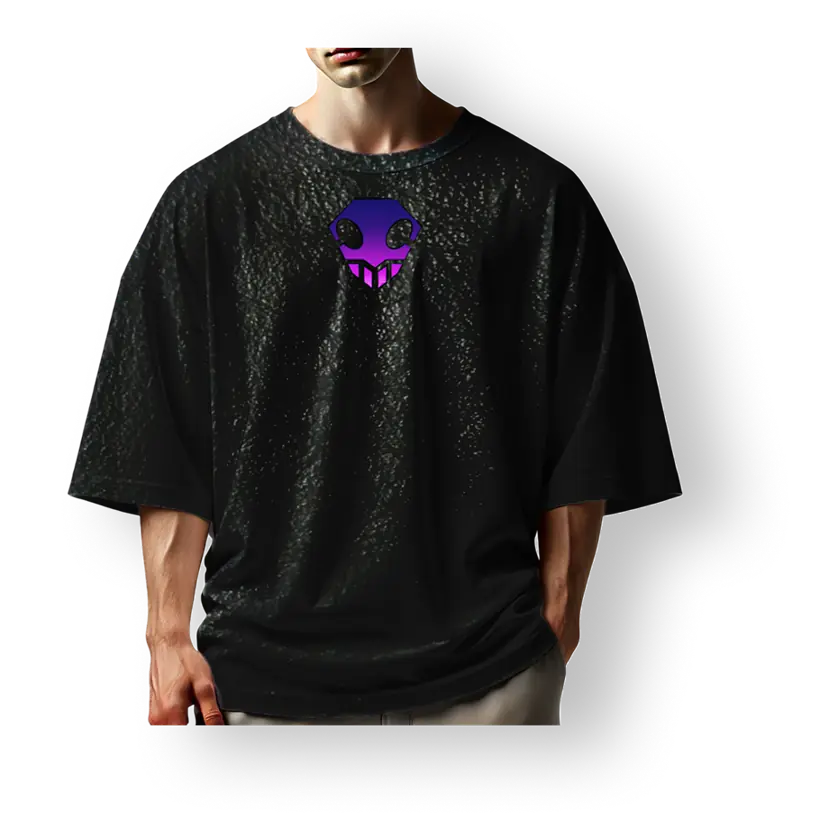 The Quiet Architect Oversized Tee (Mirage Edition), front